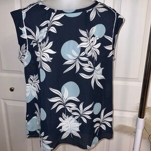 G by Giuliana Tropical Blouse Shirt